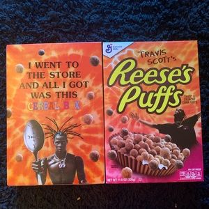 Travis Scott cereal boxes-  Sold out everywhere